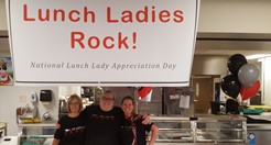 Cafeteria workers recognized